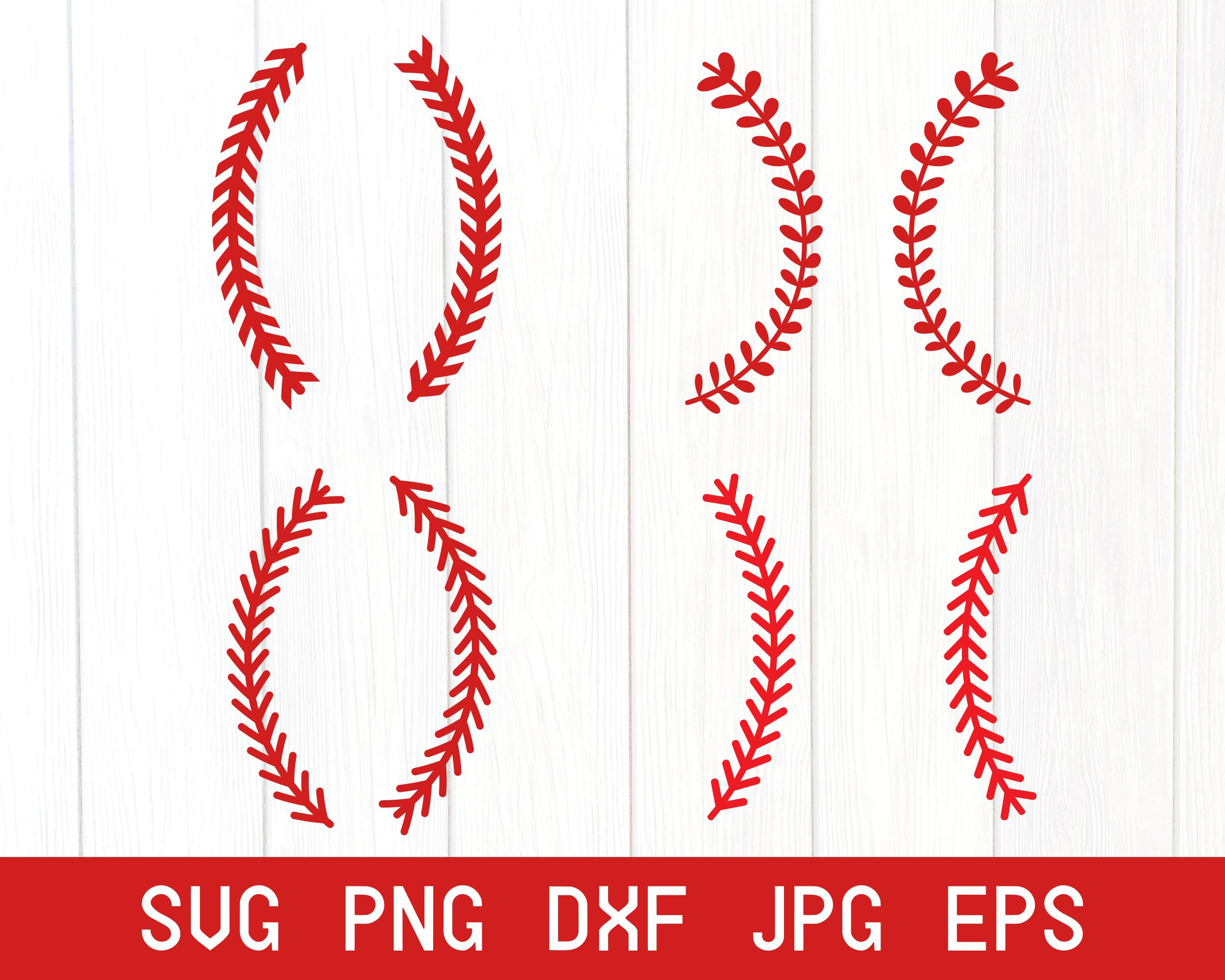 Baseball Laces Vector - Etsy, image size:2500x2000