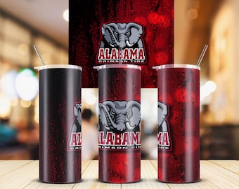 Alabama Tumbler Wrap, Alabama Png, Alabama Tumbler, Tumbler Wrap Png, Tennessee Football, Alabama Tumbler Png,20oz Skinny Tumbler Wrap