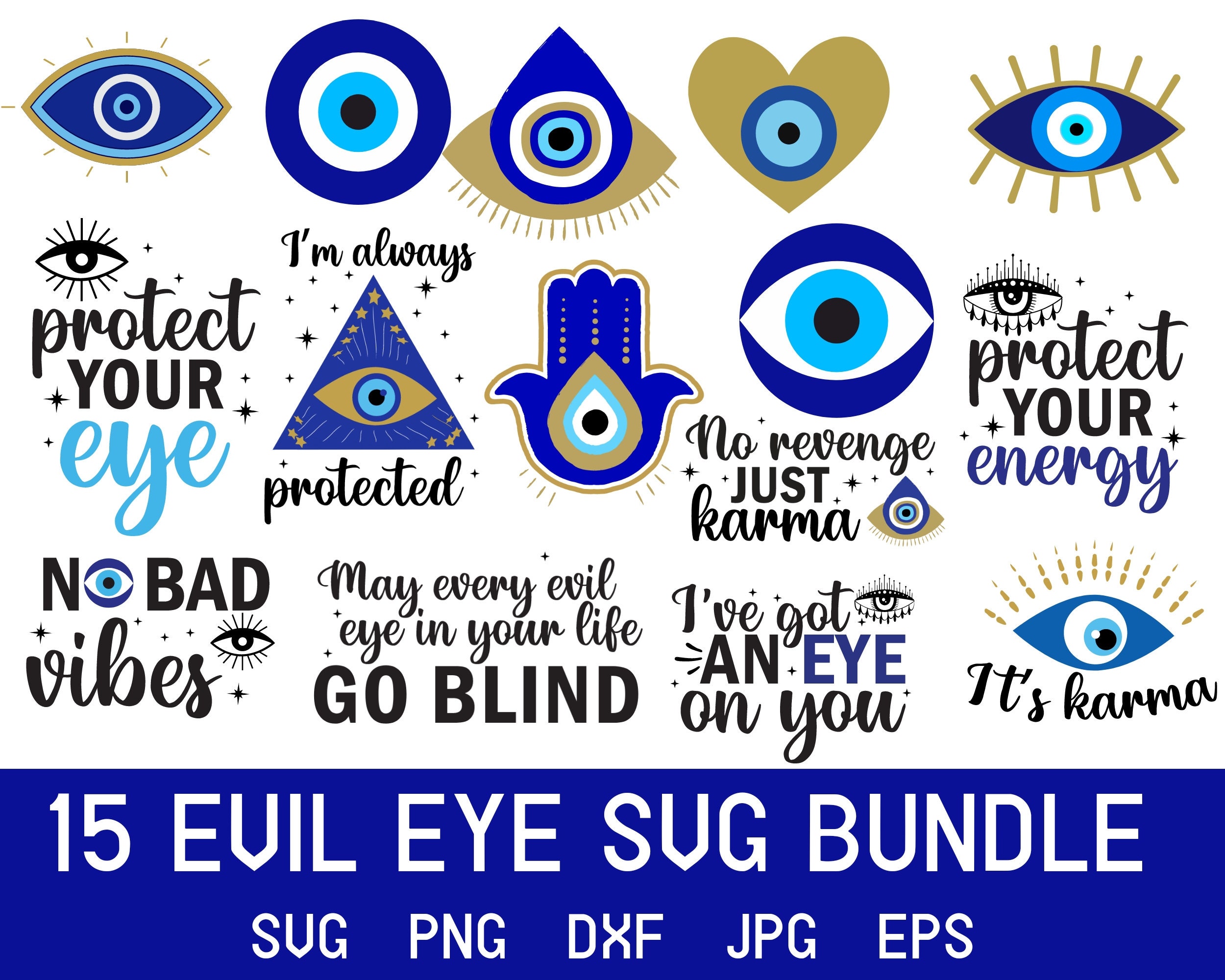 Evil Eye Svg, Evil Eye Png, Evil Eye Pillow, Evil Eye Sticker, Eye Svg, Evil Eye Decor, Evil Eye Clipart, Turkish Evil Eye, Evil Eye Charm
