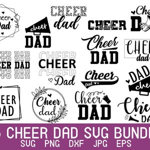 Papá animador Svg, Entrenador de animadoras Svg, Animadoras Svg, Animadoras Png, Animadoras Clipart, El mejor papá de todos los tiempos Svg, Paquete de animadores Svg, Día del padre Svg, SVG PNG JPEG