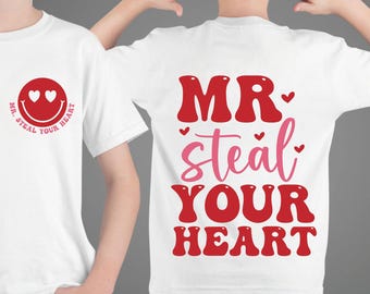 Mr Steal Your Heart SVG: Retro Valentine Design (Digital Files)