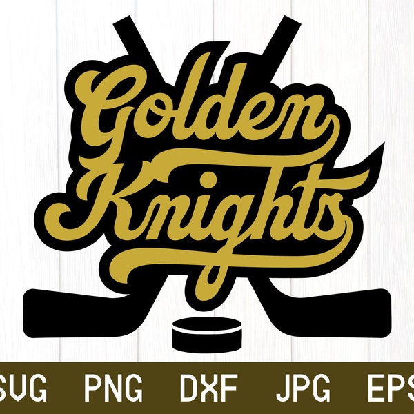 Golden Knights Svg, Golden Knights Png, Golden Knights Shirt Svg, Instant Digital Download, Designs In Individual Svg Png Eps Dxf Jpeg