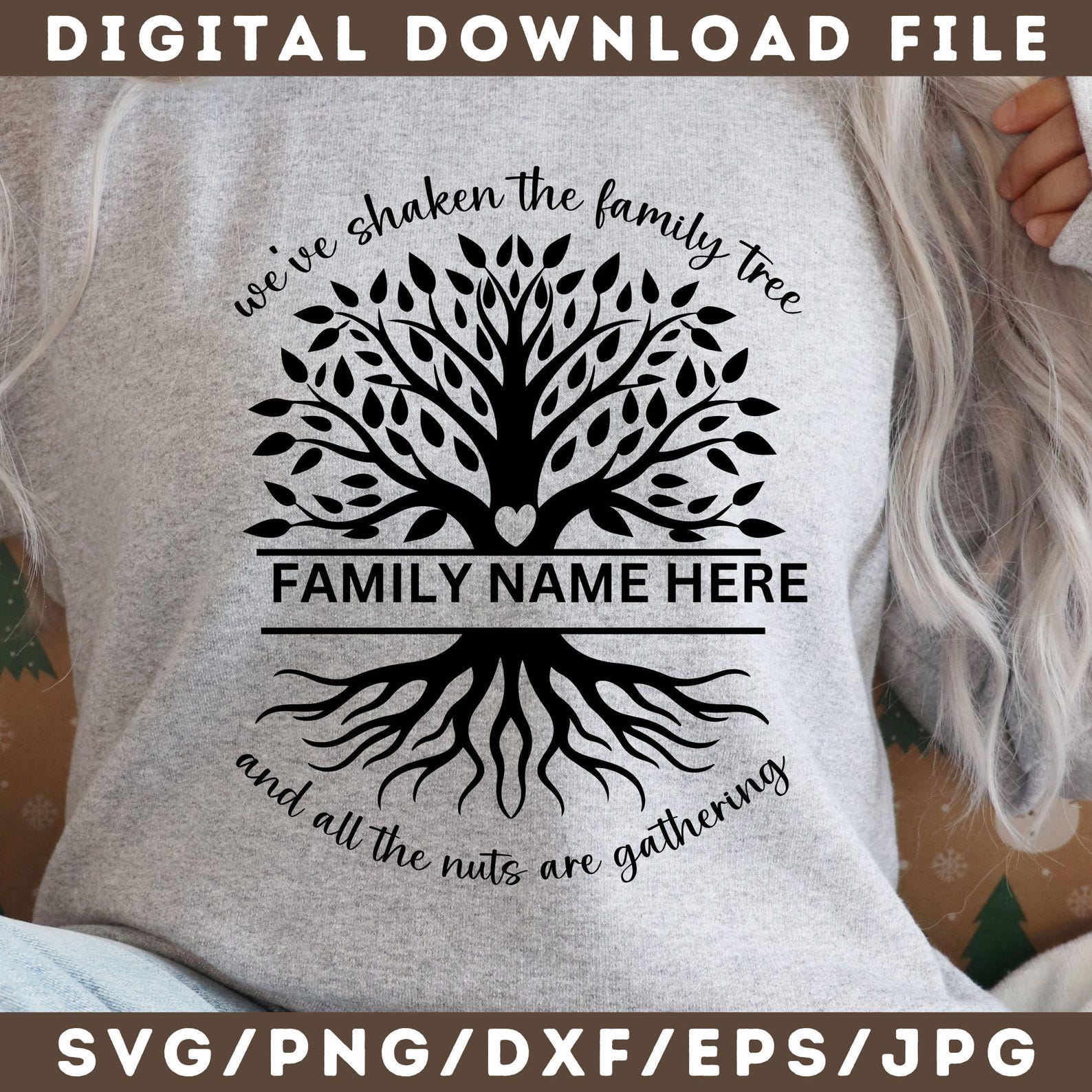 Family Reunion Tree SVG: Custom Shirt Design (digital Download) - Etsy