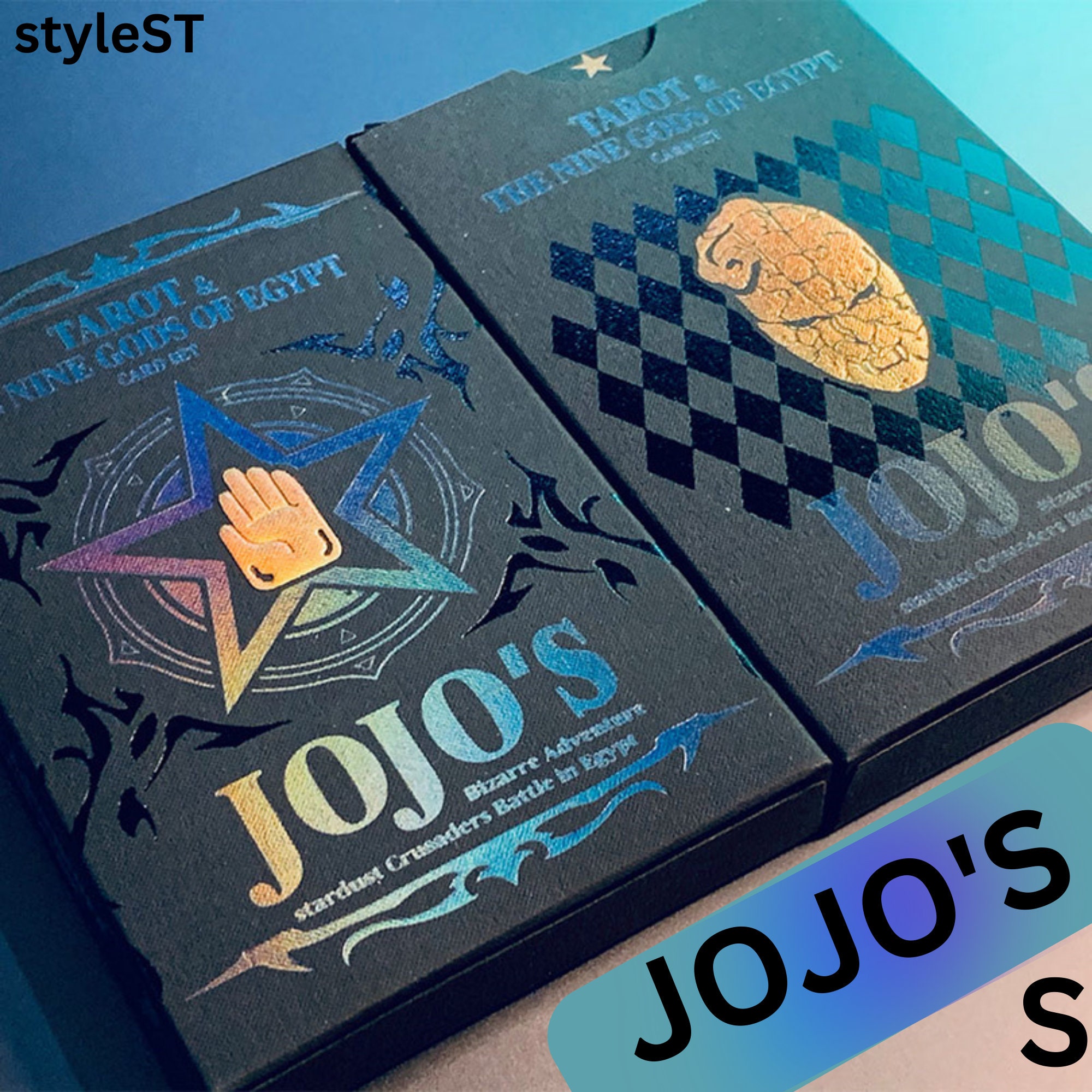 Jojo S Anime Tarot Deck Tarot Deck Anime Tarot Deck Etsy Hong Kong