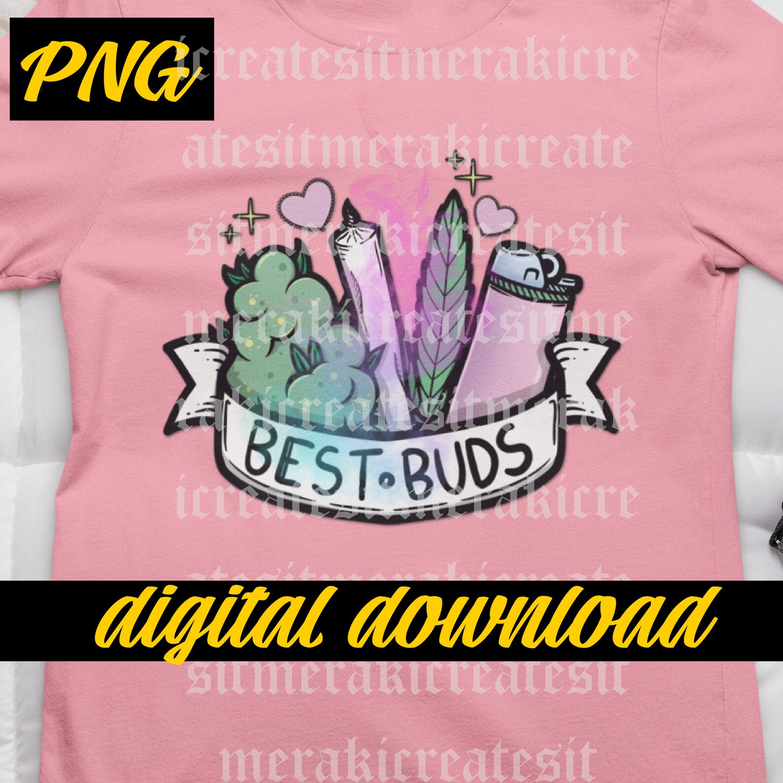 Best Buds T Shirt Design Sublimation Design weed Marijuana Funny Bud ...