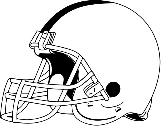 Football Helmet SVG Vector PNG Instant Download - Etsy UK