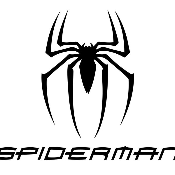 Spiderman Logo SVG, Png, PSD, EPS, Cut files, layered, Cricut, Card Making, Scrapbooking, Card Making, Paper Crafts, Clipart