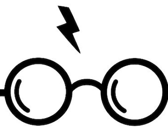 Digital HP Glasses, Potter Glasses SVG 