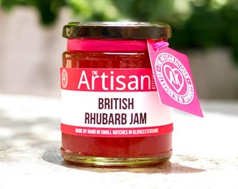 Rhubarb Jam | Handmade Artisan Jam | Small Batch Preserve