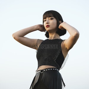 Black Faux Leather Fringe Skirt Belt – Adjustable Festival and Dancewear Accessory