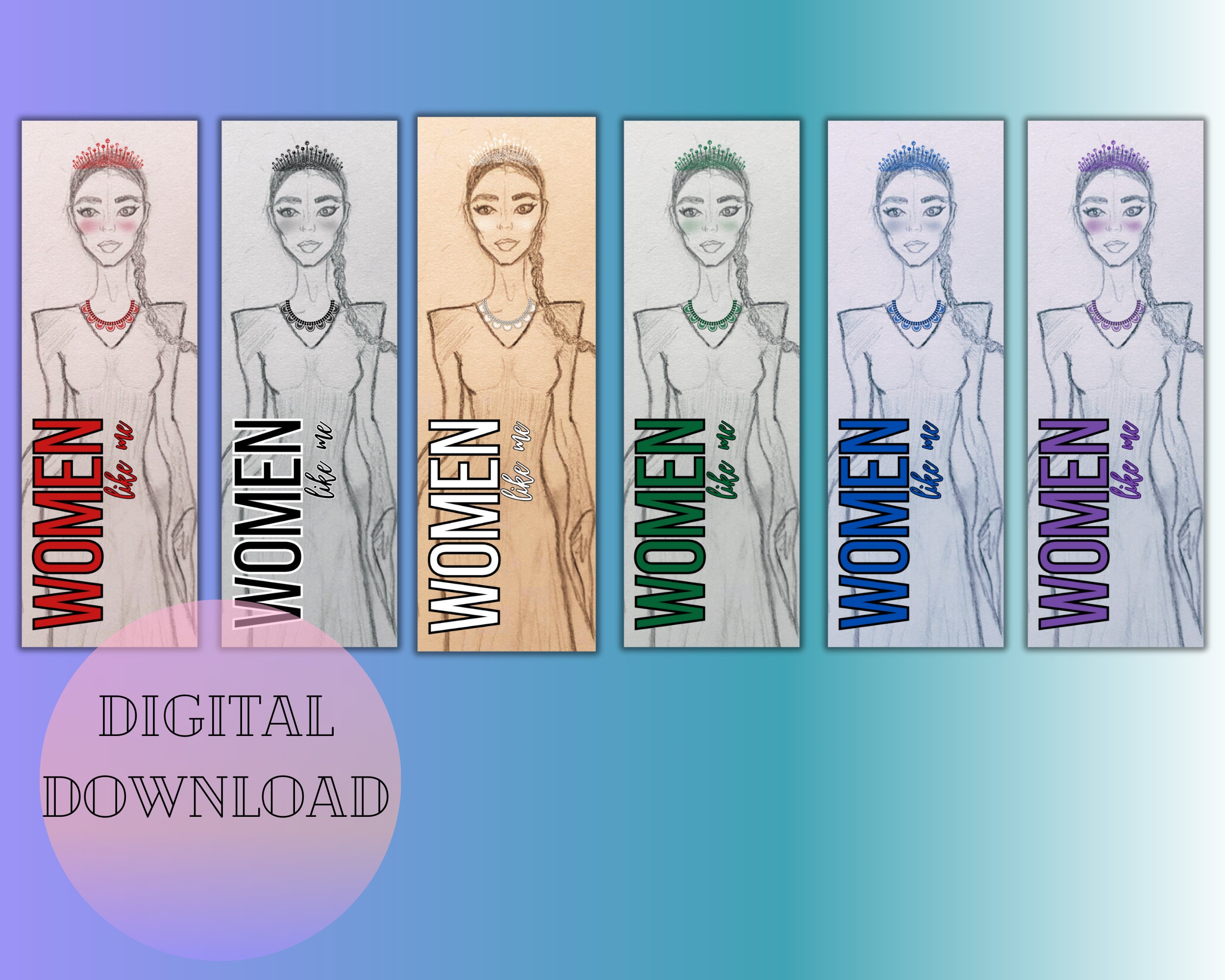 Instant Download, Printable Bookmark, Bookmark Lover, Book Tracker ...