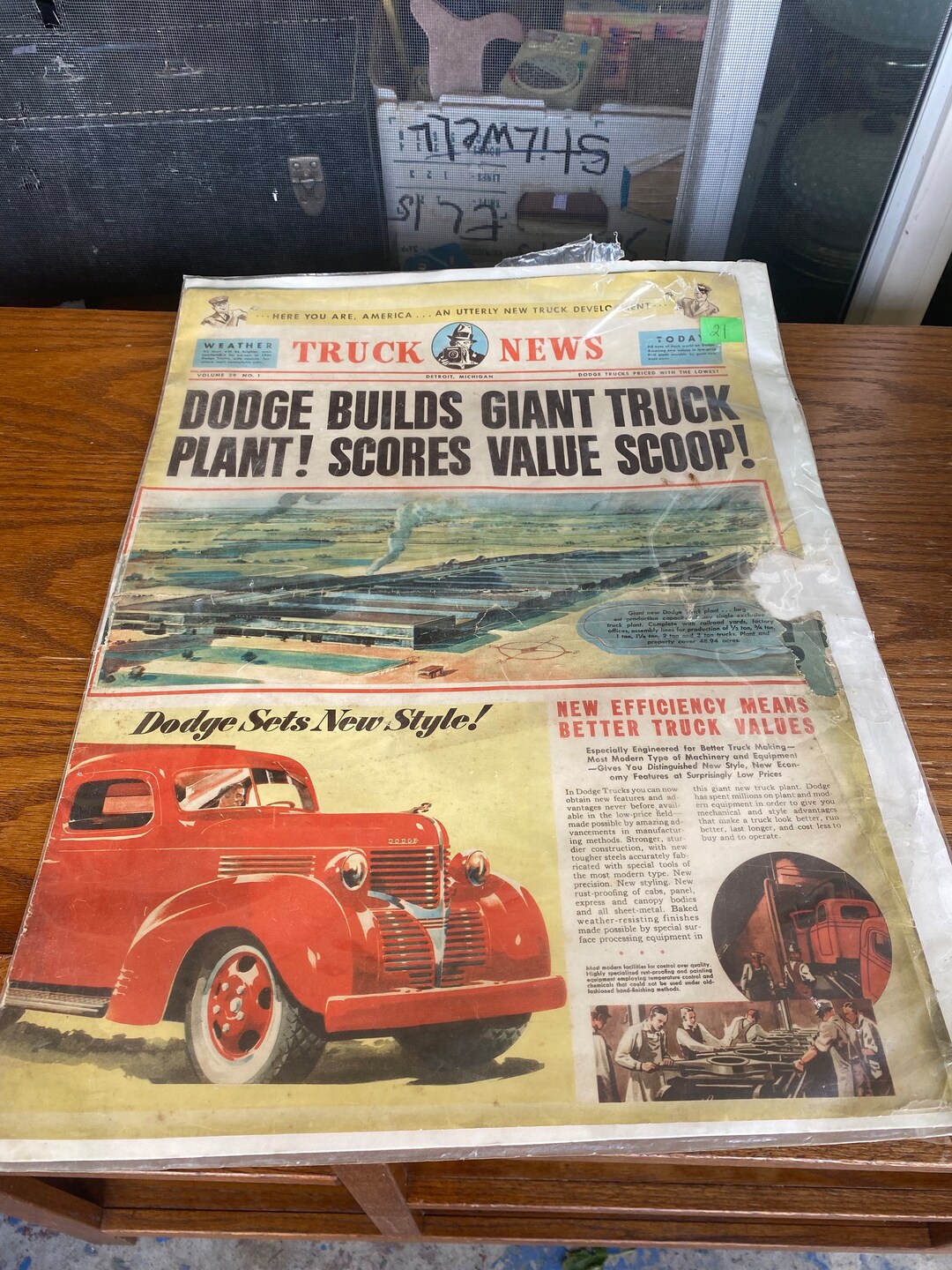 1939 Dodge Truck News School Bus, Tractor Trailer, Cab-over, Stake Sale ...