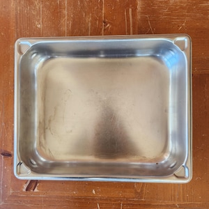 Syscoware 18-8 Stainless Steel Tray Half-Size Stainless Steel Steam Table Pans – NSF Certified, Durable & Ready to Use