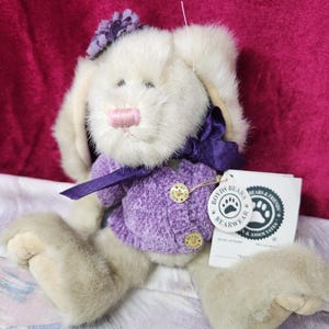 Vintage Boyds Bears Plush Bunny Rabbit – Sarina (Frederick Atkins Exclusive, Hard to Find!)