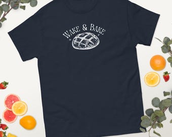 Camiseta de masa madre "Wake and Bake", regalo divertido para panadero