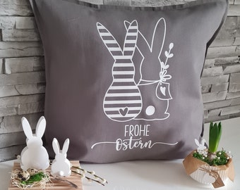 Kissenbezug Ostern,  Kissenhülle, Osterdeko, Dekokissen, Osterdekoration, Geschenk, Mitbringsel,