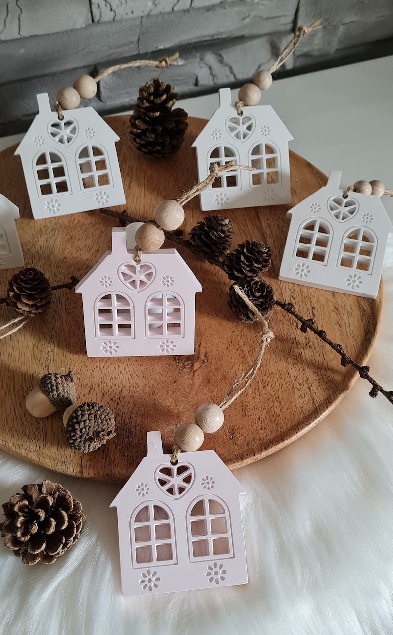 Häuschen Anhänger Raysin Haus Deko Anhänger - Etsy.de