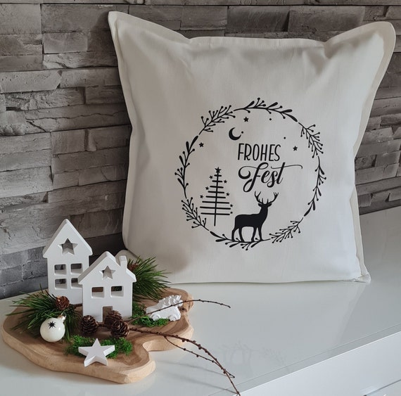 Kissenbezug Weihnachtsbaum Weihnachtskissen 45x45 C Produktbild-Vorschau 7