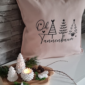 Weihnachtskissen Tannenbaum-Form - Grüne Deko Für Sofa & Wohnzimmer - Festliche Stimmung