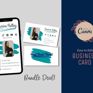 Craft Business Card | Beauty Business Card | Unique Business Card | Business Card Design | Entrepreneur | Custom Business Card