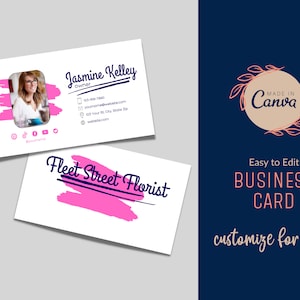 Craft Business Card | Beauty Business Card | Unique Business Card | Business Card Design | Entrepreneur | Custom Business Card