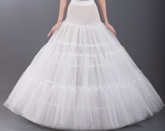 KYN ET-375,  Petticoat, Wedding dress, Elite Series, Crinoline, Bridal, Wedding dress Lingerie, Tail wedding dress, Five Hoops.