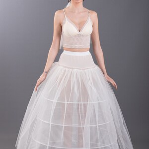 KYN LF-284, Jupon, Robe de mariée, Jupon, Série Vie, Crinoline, Nuptiale, Robe de mariée Lingerie. image 2