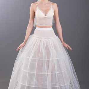 KYN LF-284, Jupon, Robe de mariée, Jupon, Série Vie, Crinoline, Nuptiale, Robe de mariée Lingerie. image 3