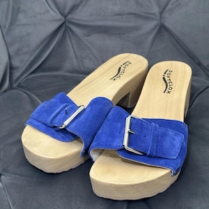 Natural Suede Clogs, Closed Clogs, Womens Clogs, Comfortable Shoes, Stylish Footwear, Everyday Clogs, Durable Leather Clogs, Trendy  Shoe 38
