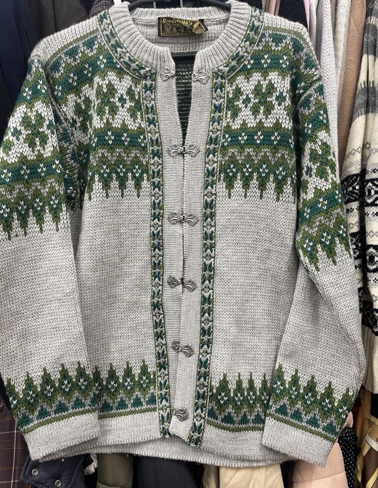 トップス Nordstrikk Wool Knit Tirol Cardigan Vintage Nordstrikk Norway Cardigan Nordic Sweater Unisex