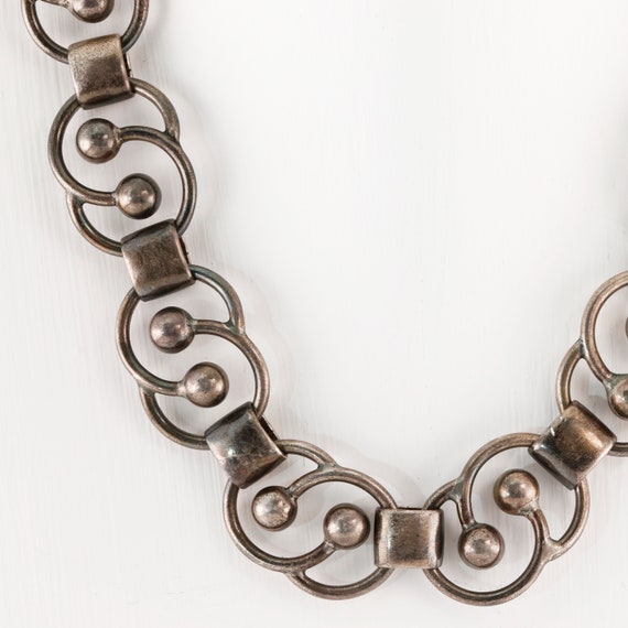 hector aguilar mexico sterling silver twisted lin… - image 2