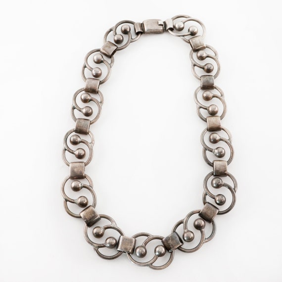 hector aguilar mexico sterling silver twisted lin… - image 3