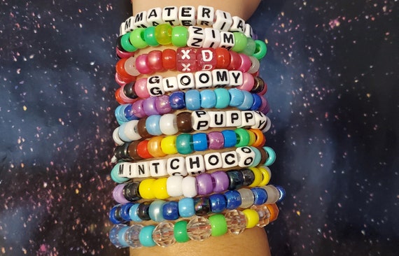 Custom kandi bracelets deals