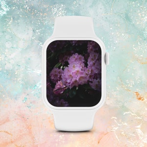 Rododendron Flower Watch face Apple Watch