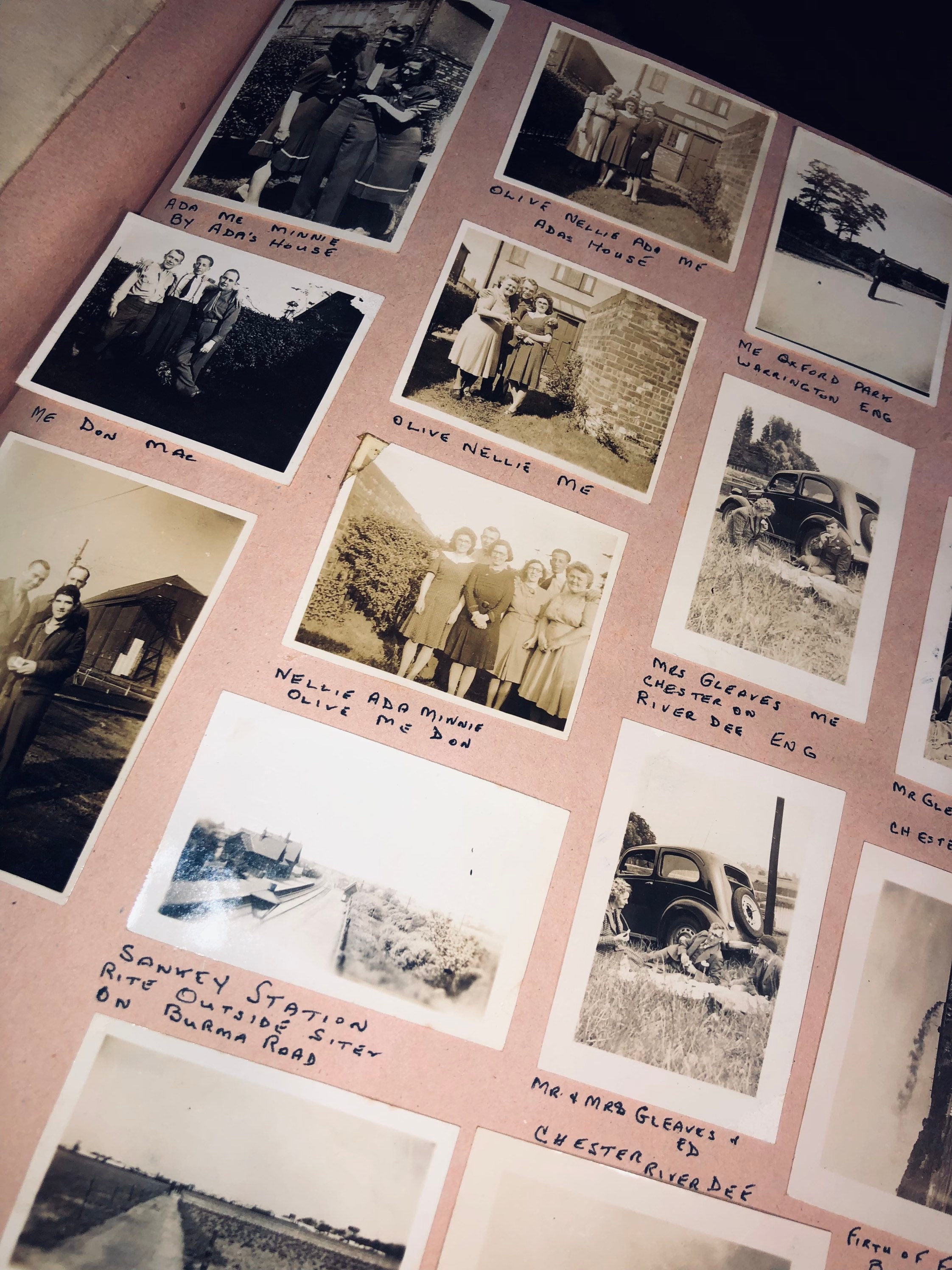 1940's WWII Vintage Military Scrapbook Packed, Ephemera, Patches ...