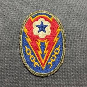 Patch WWII European Theater of Operations Advanced Base, ADSEC, Advance Section Communications Zone, Logistics, Supply, Transport, in Europe