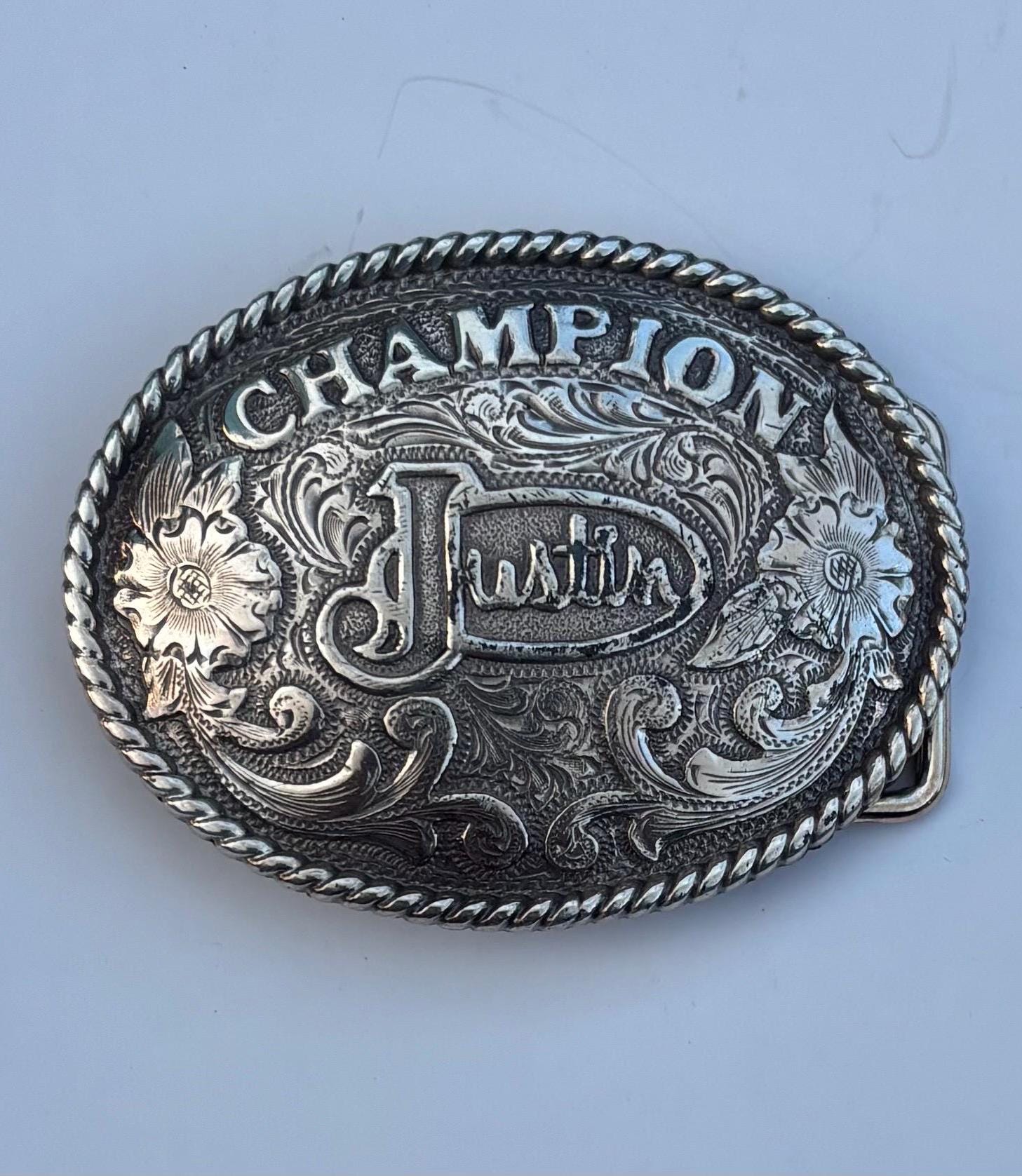 Justin Belt Buckle - Etsy display picture 2