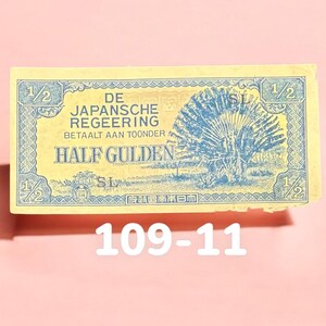 WWII Japan Occupation Money, Japanese Military Banknotes Bank Notes 1 Note per Lot, 3 Lots, Buyer&#39;s Choice, Numismatic, Money Christmas Gift