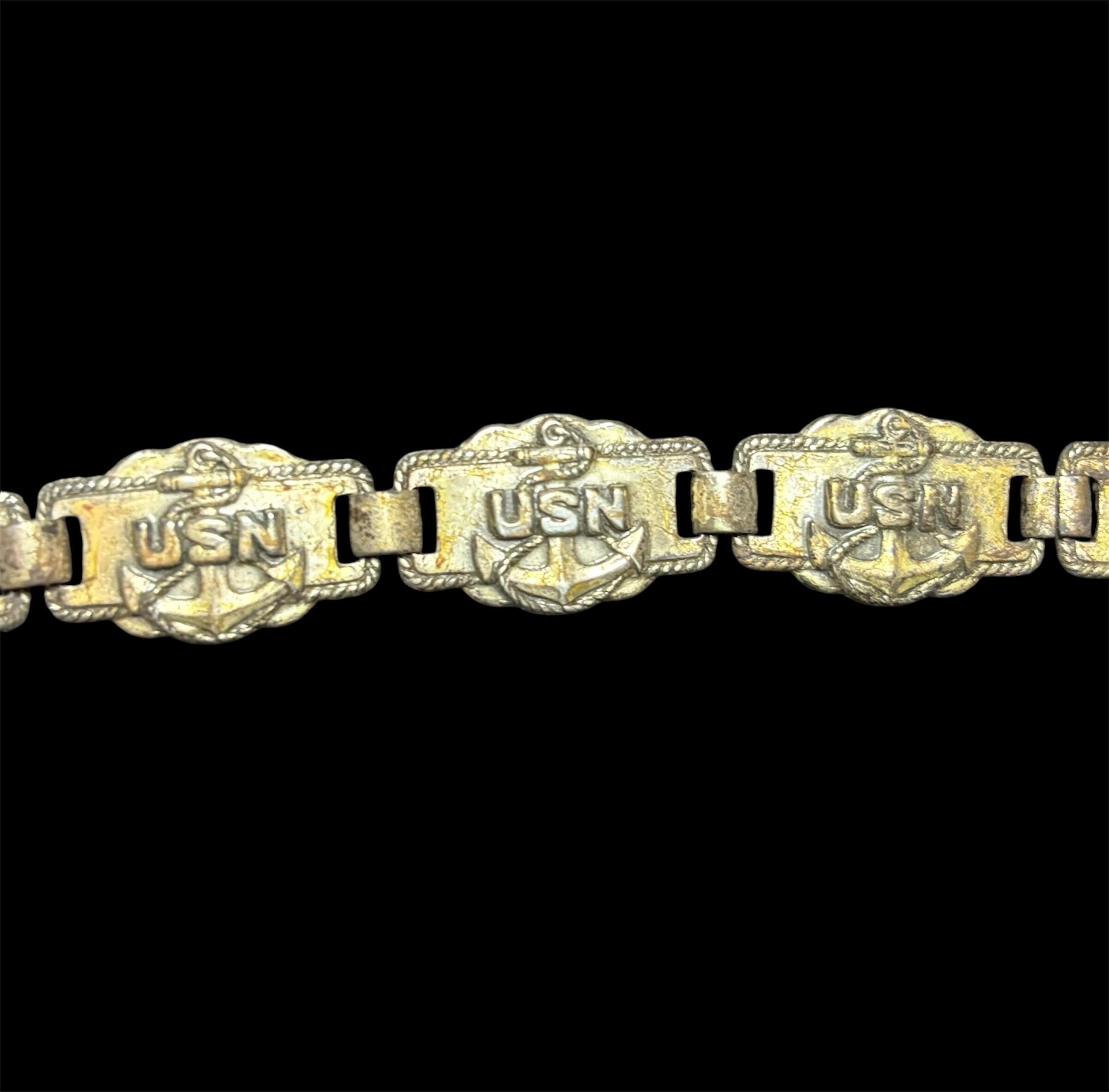 Navy Bracelet Wwii - Etsy