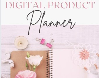 マスター再販権 (MRR) とプライベート ラベル権 (PLR) を持つデジタル製品プランナー
