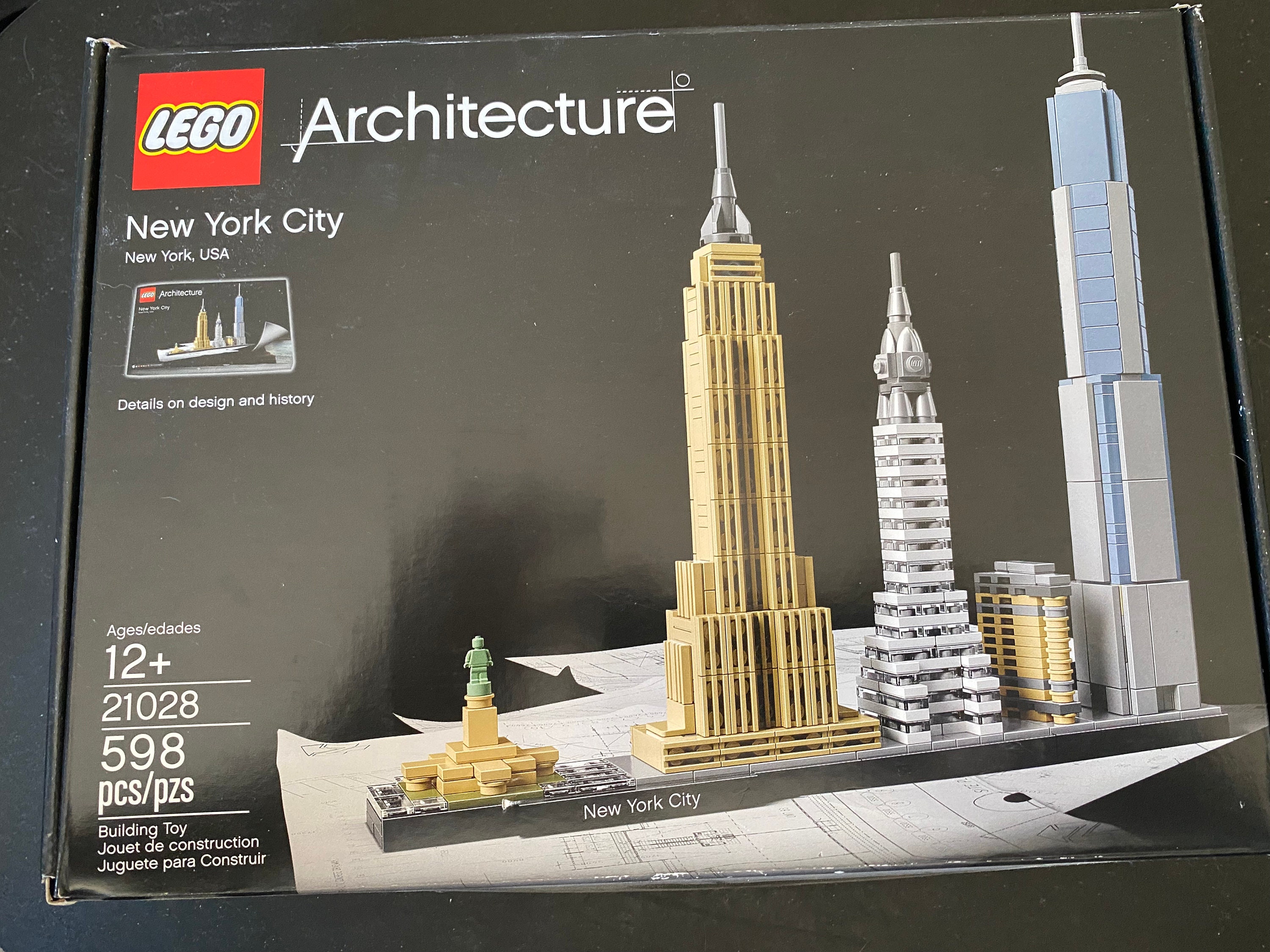 Tegne jeans fungere LEGO Architecture: New York City Boxed Set of 598 Pieces - Etsy