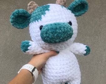 Crochet Cow | Large | Customizable | Made to Order