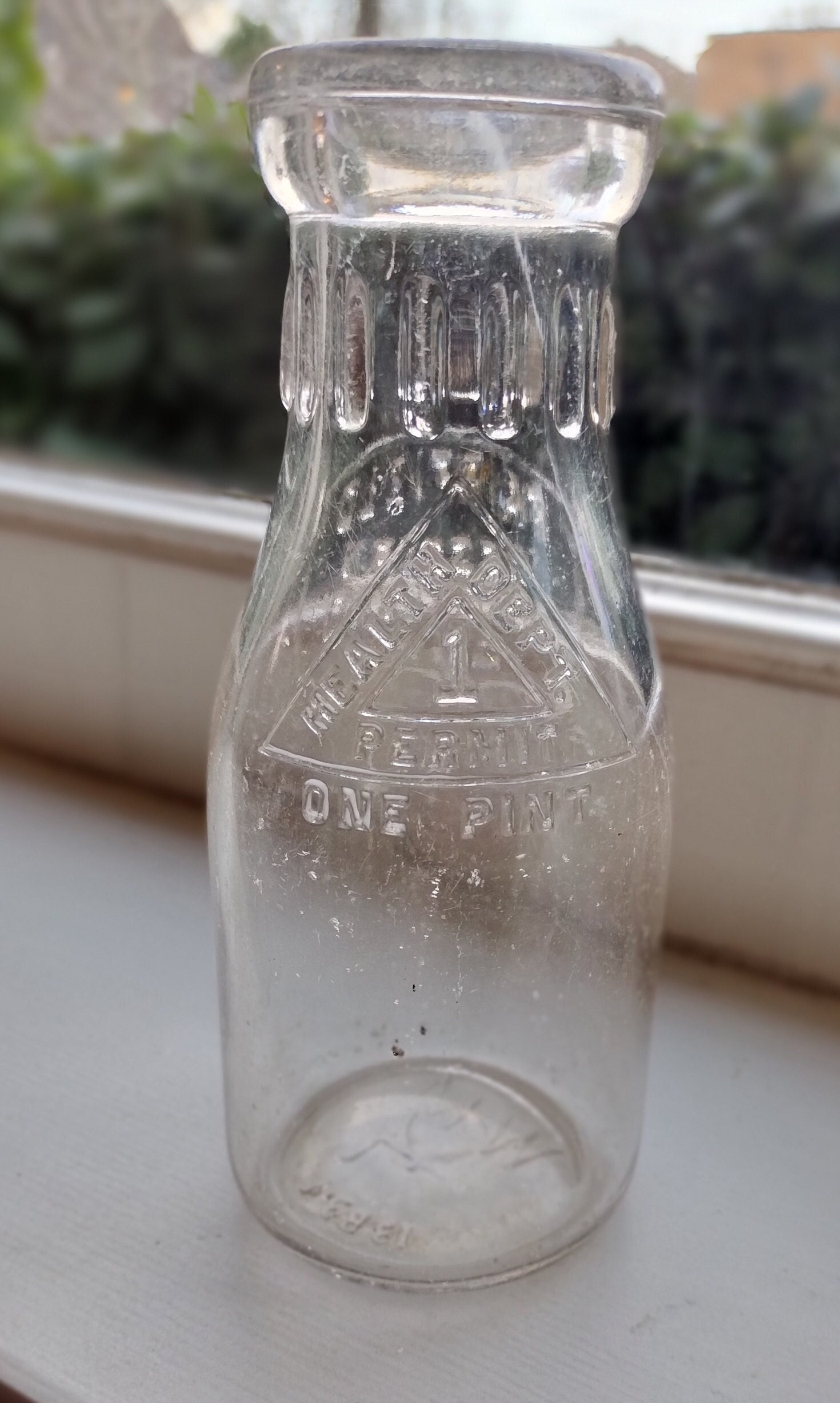 Milk Bottle Fairfield Western Mariland Dairy 1 Pint - Etsy