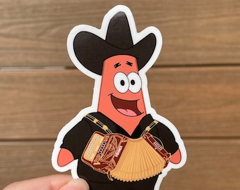 Patricio Olivas sticker, Alfredo Olivas, Julión Álvarez, norteño, acordeón, latina stickers, corridos, mexican, Alfredito Olivas