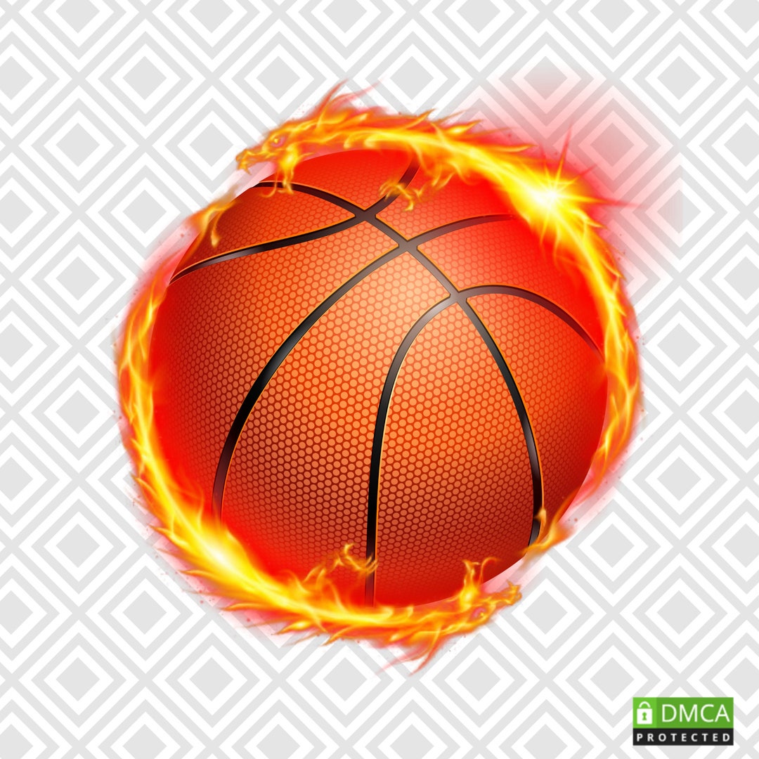 Basketball Png Basketball Fireball Png Basketball Ball in Fire Dragon  Circle Design Basketball Ball Png Basketball Sublimation Designs 