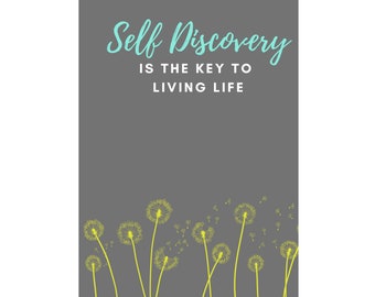 SELF DISCOVERY 31 days Journal Prompts to Learn Yourself Mental Health Happiness Digital Download