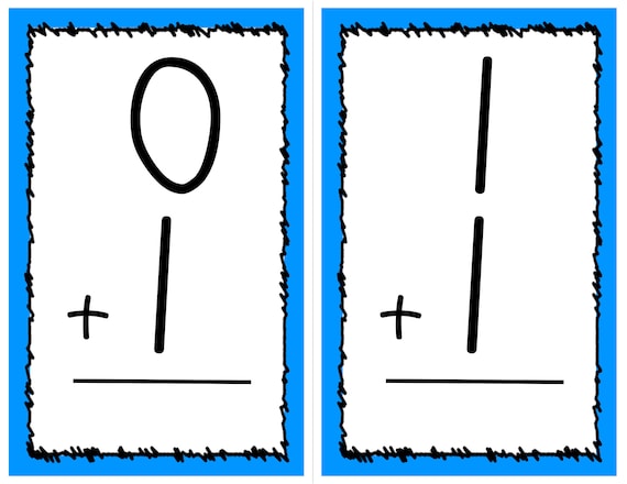 Flashcard Matematica Addizione E Sottrazione – Set Completo Con Penne Cancellabili Per Bambini - 3