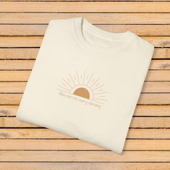 New Mercies Every Morning Boho Christian Hoodie New Mercies Every Morning Boho Christian Hoodie
