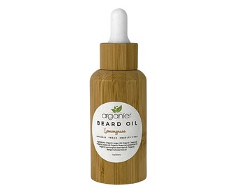 Beard Oil Beard Growth Oil Beard Grooming  Smooth Beard Organic Vegan  Husband Gift for Dad Biker Gift for Him