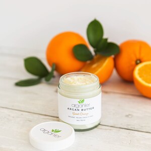 Whipped Body Butter Argan Butter Organic Body Lotion Moisturizer